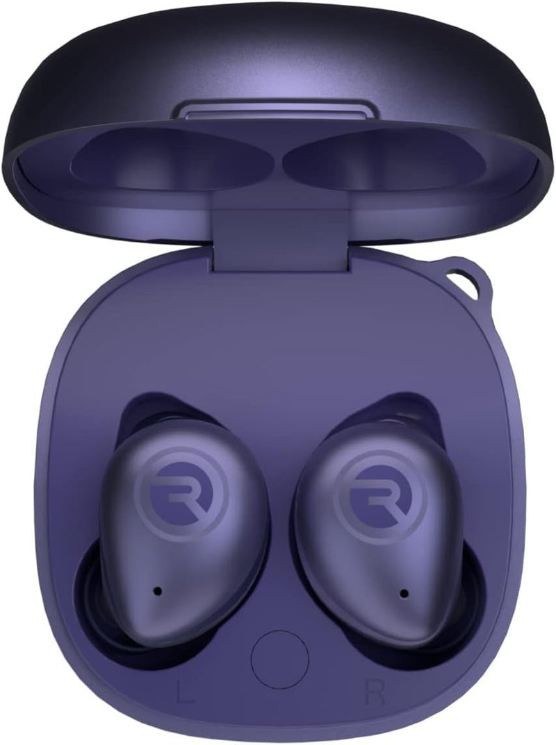 Raycon Fitness Bluetooth True Wireless Earbuds with Built in Mic 56 Hours of Battery IPX7 Waterproof Active Noise Cancellation and Awareness Mode Bluetooth 5.3 Portable Sport (Purple) - Image 1